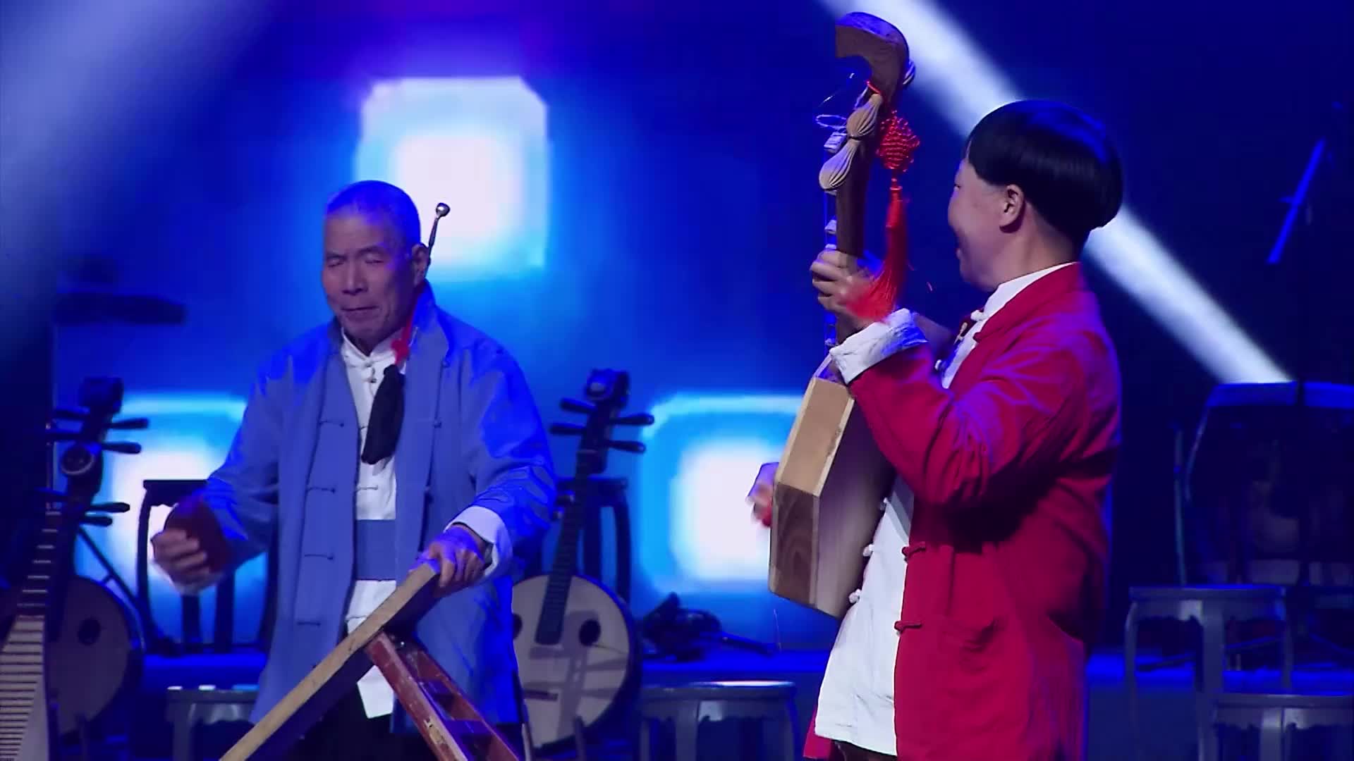 12长安吟诵迎新年晚会《老腔新唱·给你一点颜色》