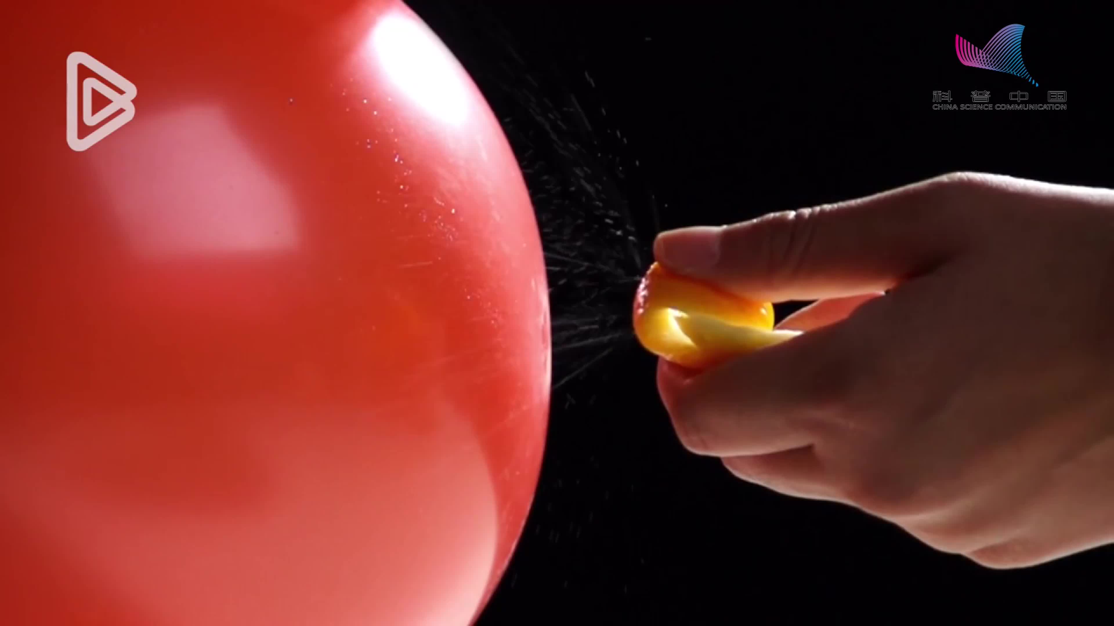 神奇科学第一季 橙汁破气球