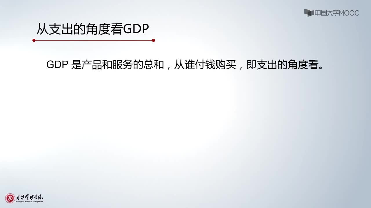 北京大学宏观经济学：第3讲，从支出角度看GDP