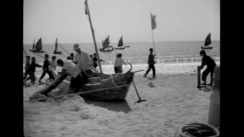 跟着电影学党史| 龙王岛渔民的出海打鱼大丰收  一片欢乐祥和的气氛