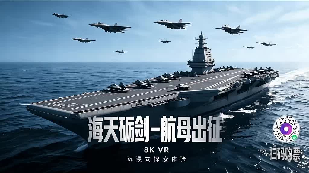  8K VR《海天砺剑—航母出征》